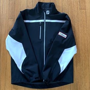 Footjoy TOUR XP tour only logo rain jacket black M